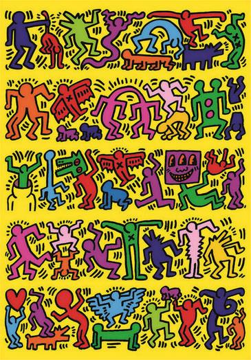 Clementoni - Keith Haring - 1000 Piece Jigsaw Puzzle