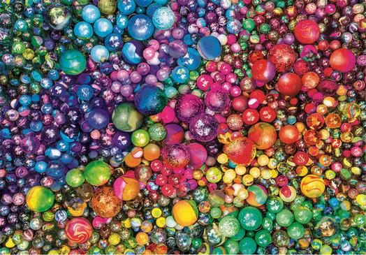 Clementoni - Marbles Color Boom - 1000 Piece Jigsaw Puzzle