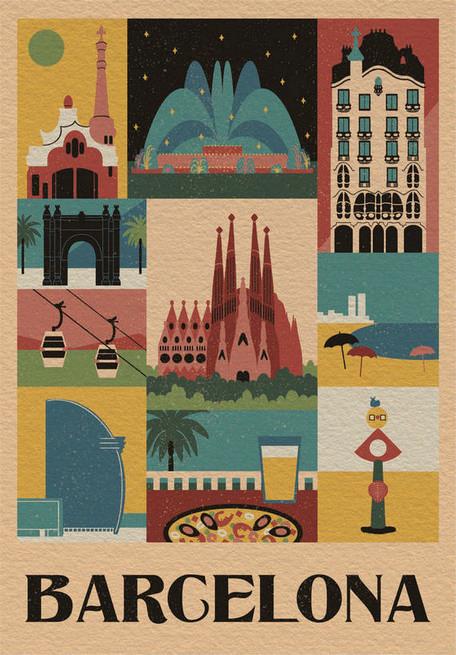 Clementoni - Style In The City Barcelona - 1000 Piece Jigsaw Puzzle