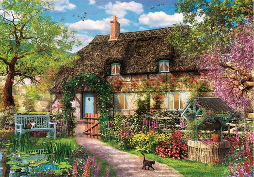 Clementoni - The Old Cottage - 1000 Piece Jigsaw Puzzle