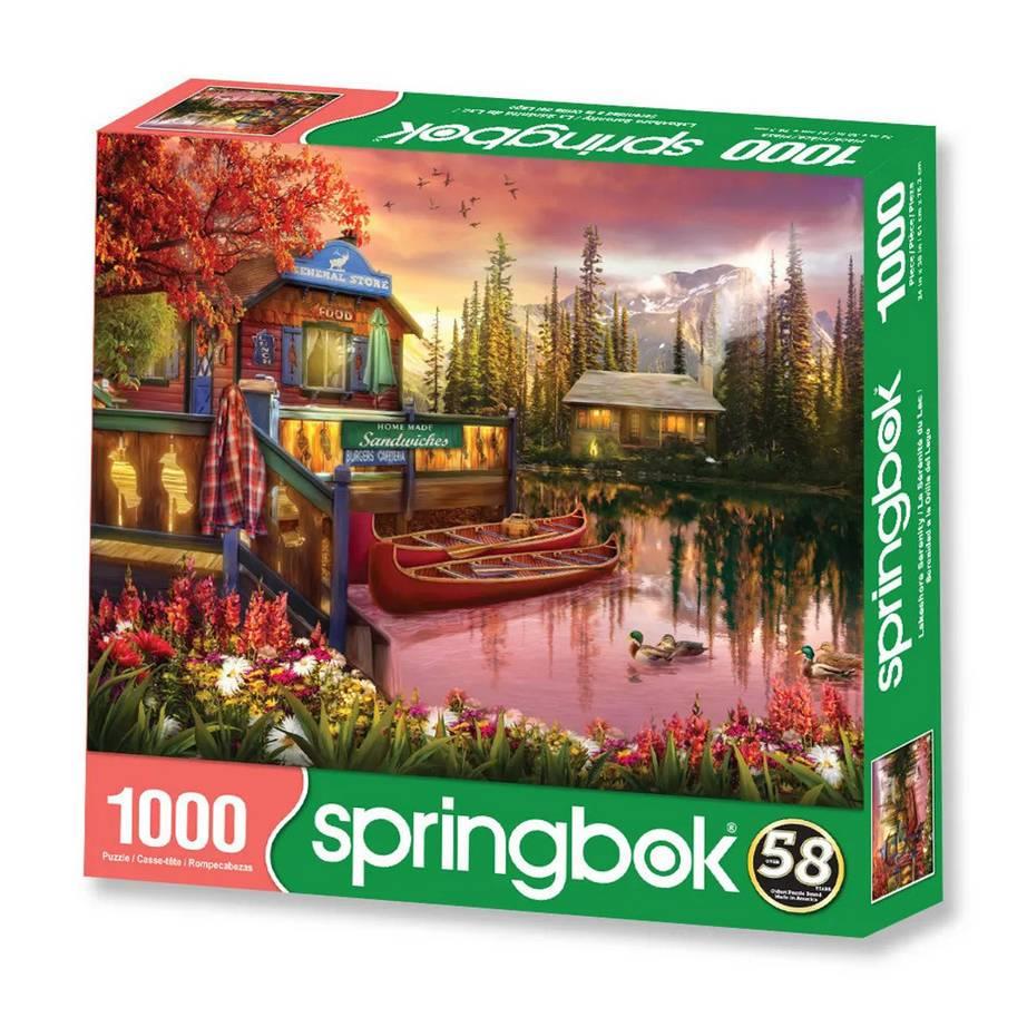 Springbok - Lakeshore Serenity - 1000 Piece Jigsaw Puzzle