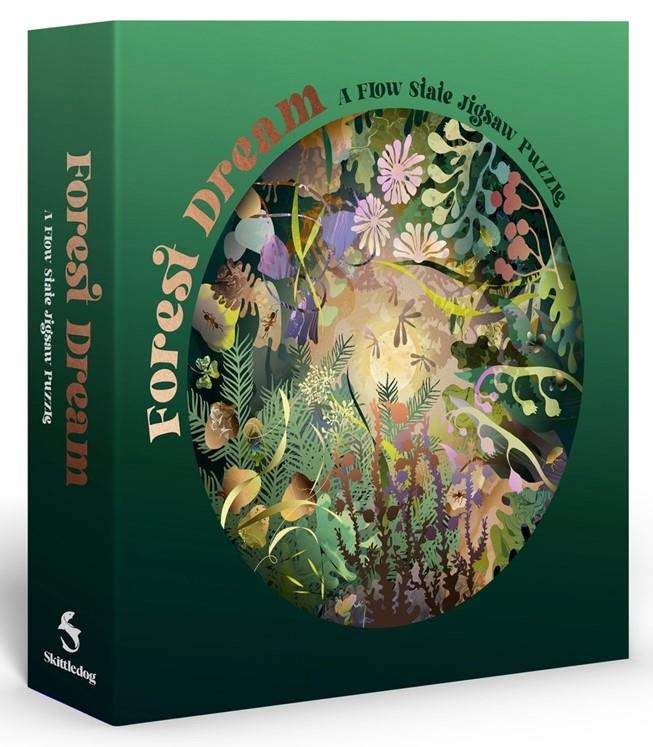 Thames & Hudson - Forest Dream - 1000 Piece Circular Jigsaw Puzzle