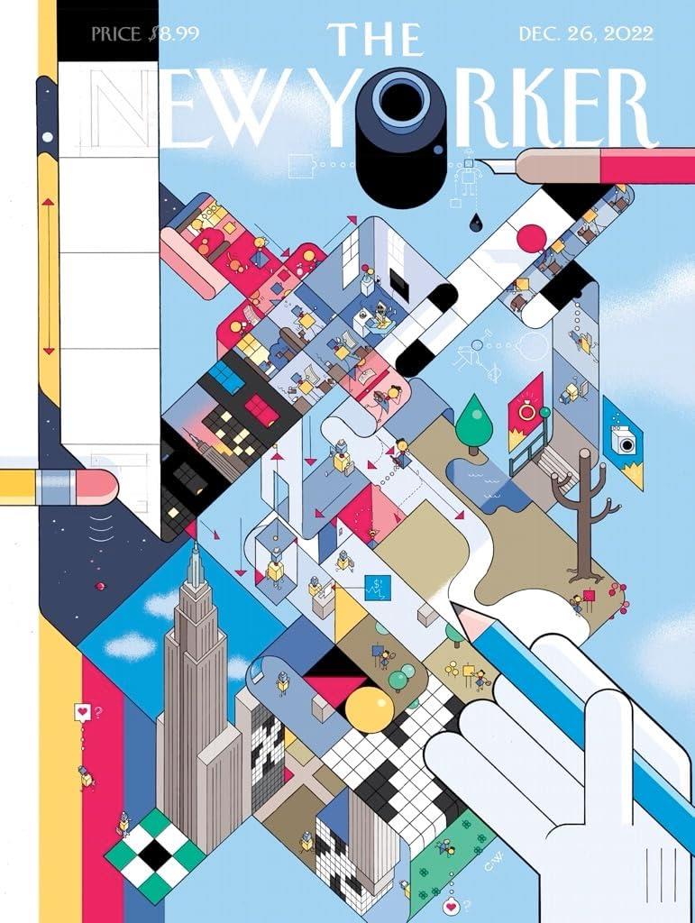 New York Puzzle Company Ups and Downs, 1000-piece jigsaw puzzle