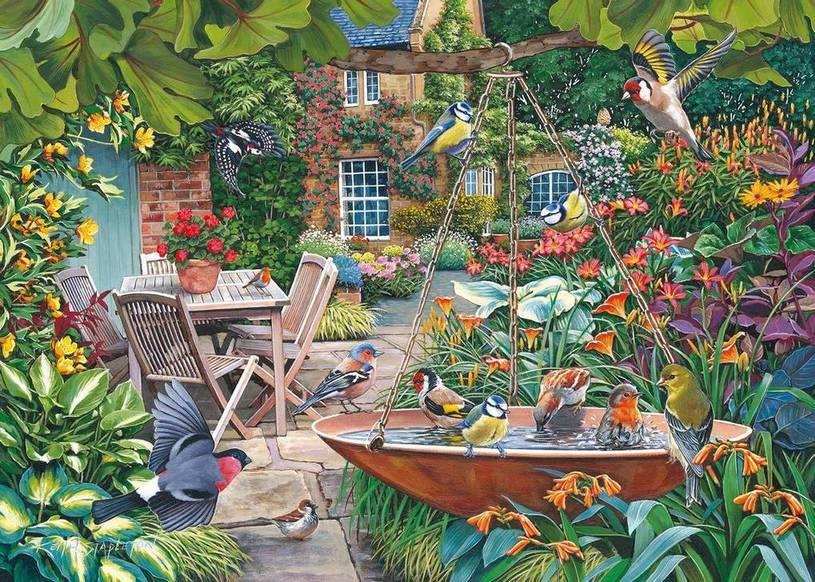 House of Puzzles - Splashing Around - 500XL Piece Jigsaw Puzzle