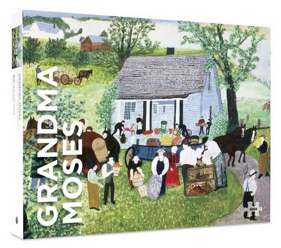 Pomegranate - Grandma Moses - Moving Day on the Farm - 1000 Piece Jigsaw Puzzle