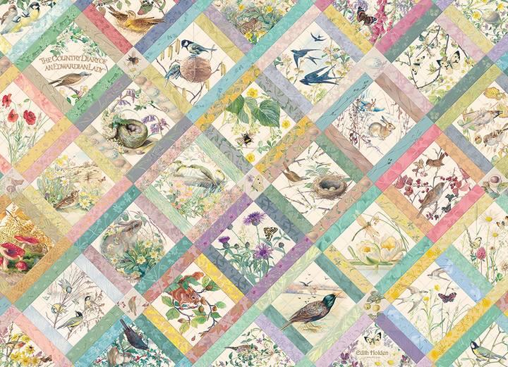 Cobble Hill - Country Diary Quilt - 1000 Piece Jigsaw Puzzle