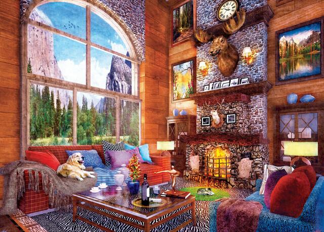 Masterpieces Luxury View, 1000-piece jigsaw puzzle