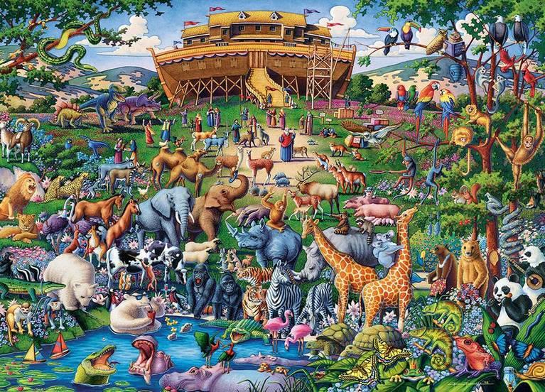 Masterpieces Noahs Ark, 1000-piece jigsaw puzzle