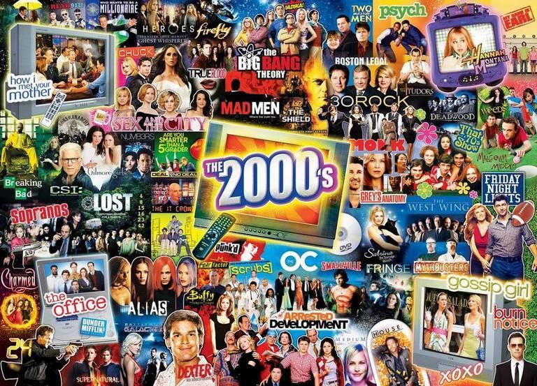 Masterpieces TV Time - 00s Shows, 1000-piece jigsaw puzzle