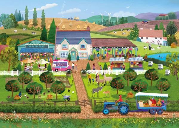Otter House - Farm Shop Fun - 1000 Piece Jigsaw Puzzle