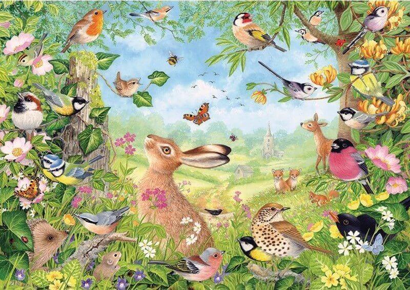 Otter House - Wildlife Haven - RSPB - 1000 Piece Jigsaw Puzzle