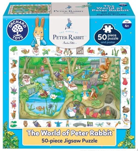 Orchard Toys Peter Rabbit - The World of Peter Rabbit, 50-piece jigsaw puzzle