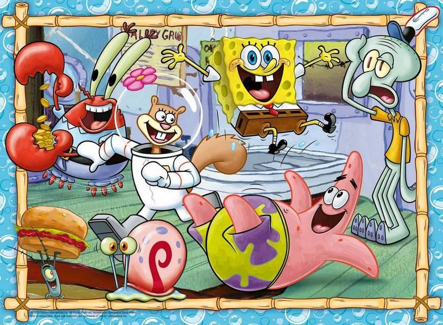 Ravensburger - Spongebob Squarepants - 200XXL Piece Jigsaw Puzzle