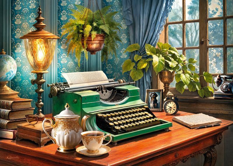 CherryPazzi - Letters from the Past - 1000 Piece Jigsaw Puzzle