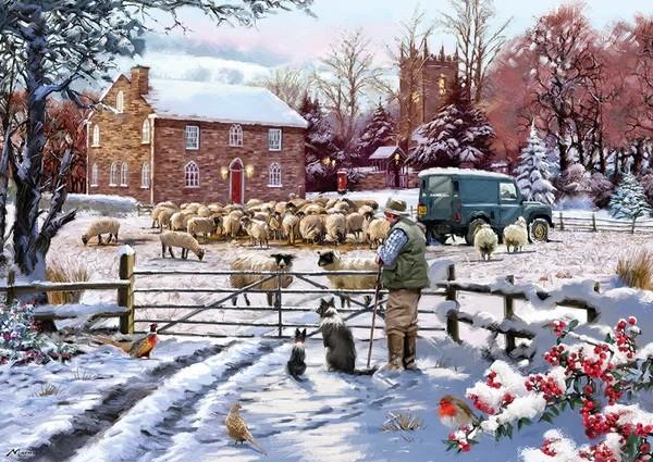Otter House - Home Farm - 1000 Piece Jigsaw Puzzle