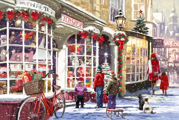 Otter House Toy Shop, 500-piece jigsaw puzzle