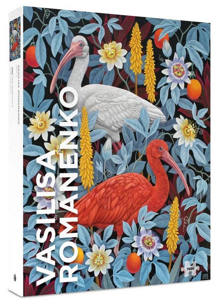 Pomegranate Vasilisa Romanenko - Ibises, 1000-piece jigsaw puzzle
