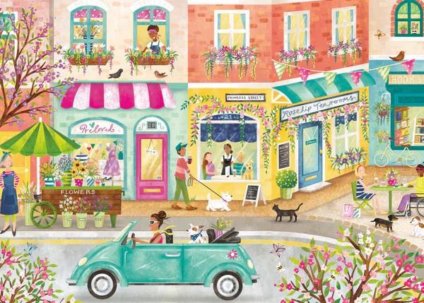 Otter House - Primrose Street - 1000 Piece Jigsaw Puzzle