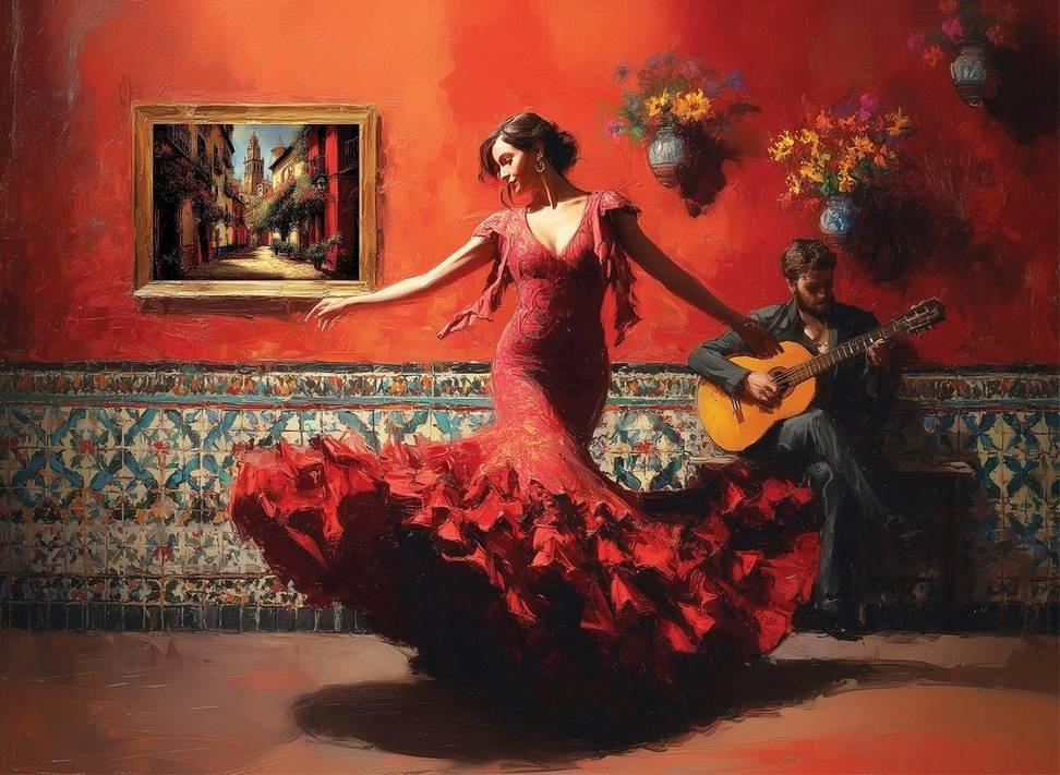 Anatolian - Flamenco - 1000 Piece Jigsaw Puzzle