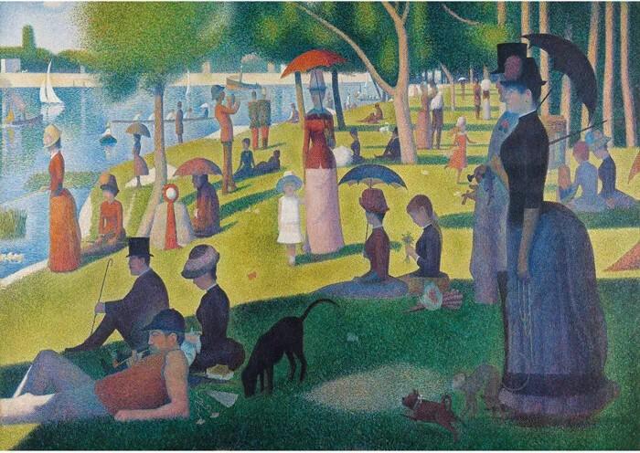 Wentworth Sunday Afternoon on the Island of La Grande Jeatte, 250-piece jigsaw puzzle