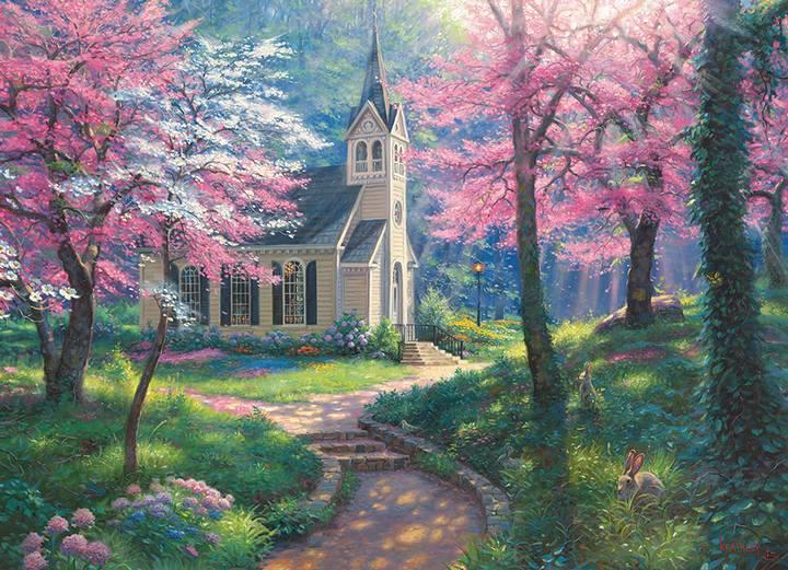 Cobble Hill - Springs Embrace - 500 Piece Jigsaw Puzzle
