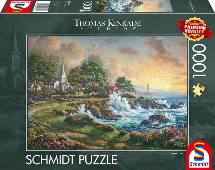 Schmidt - Thomas Kinkade - Seaside Haven - 1000 Piece Jigsaw Puzzle
