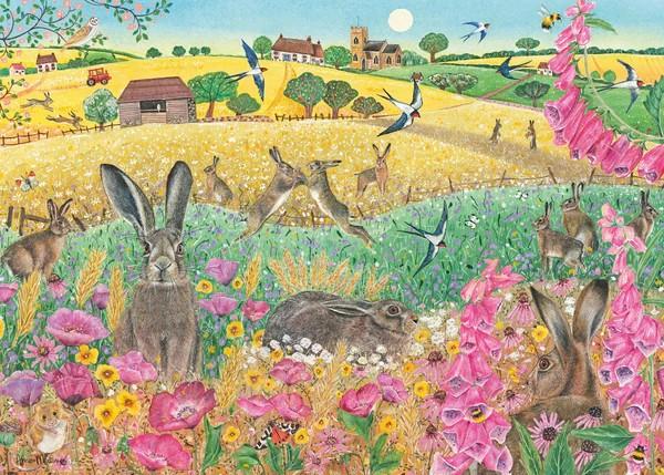 Otter House - A Husk of Hares - 1000 Piece Jigsaw Puzzle