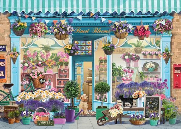 Otter House Florist Shop, 1000-piece jigsaw puzzle