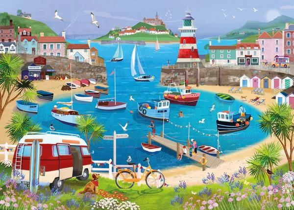 Otter House Harbour Lighthouse, 1000-piece jigsaw puzzle