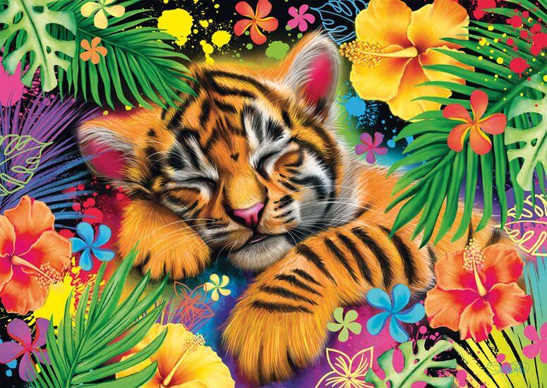 Schmidt Tiger Cub, 1000-piece jigsaw puzzle