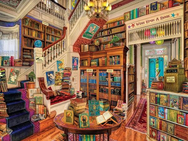 White Mountain Readers Paradise, 1000-piece jigsaw puzzle