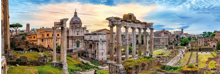 Clementoni - Panorama Twilight Over The Eternal Empire - 1000 Piece Jigsaw Puzzle