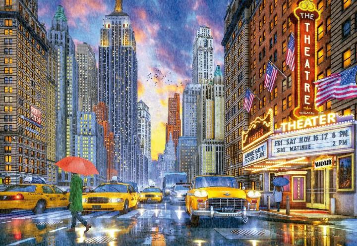 Clementoni - Rainy Manhattan - 2000 Piece Jigsaw Puzzle