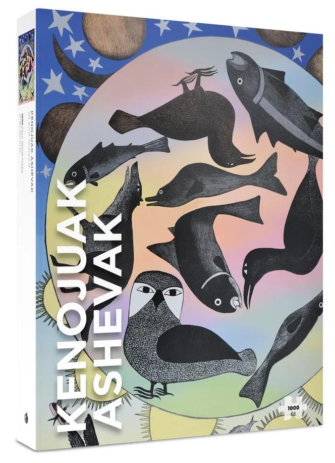 Pomegranate Kenojuak Ashevak - Siilavut Nunavut, 1000-piece jigsaw puzzle