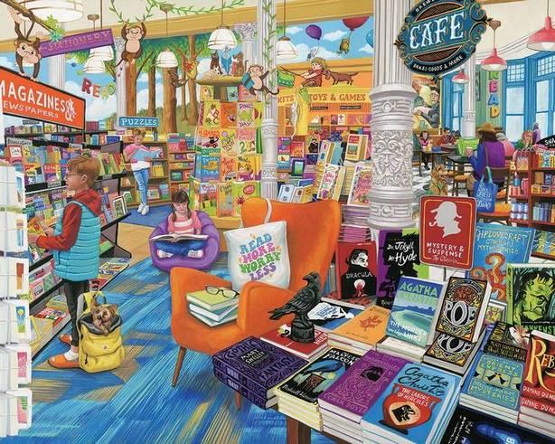 White Mountain Cafe Bookshop, 1000-piece jigsaw puzzle