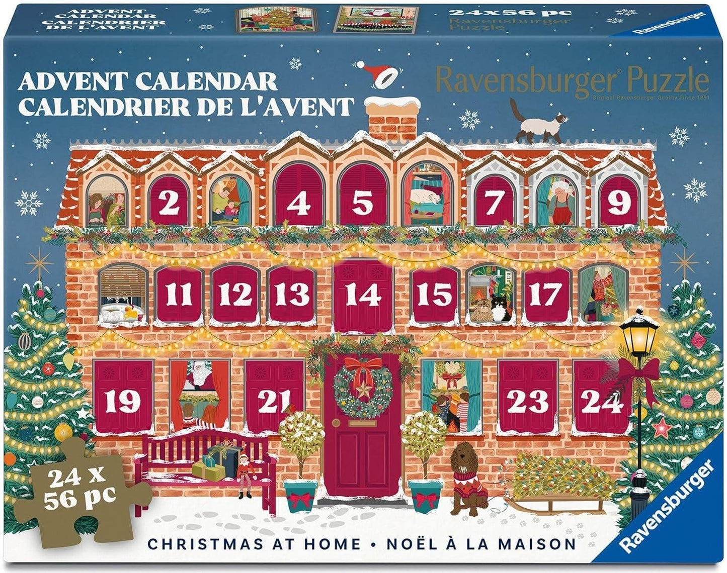 Ravensburger - Christmas at Home - 24 x 56 Piece Jigsaw Puzzle