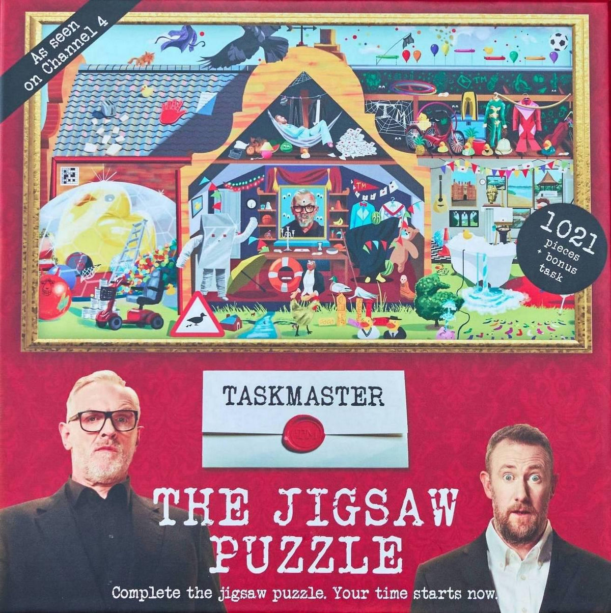 Puzzle Post Taskmaster, 1,021-piece jigsaw puzzle
