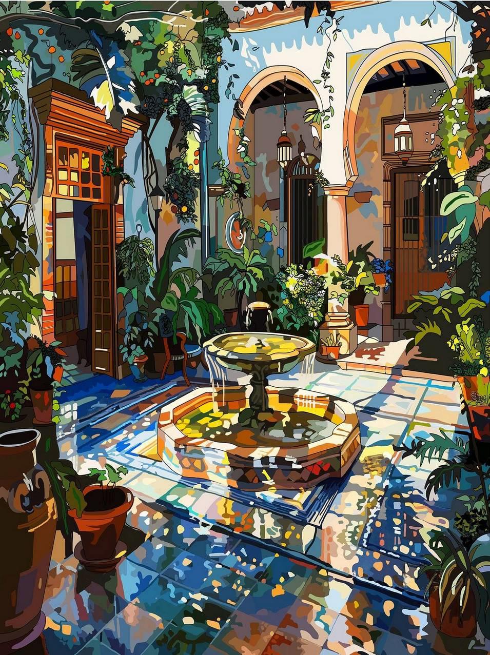 House of Puzzles - Majorcan Life - 1000 Piece Jigsaw Puzzle
