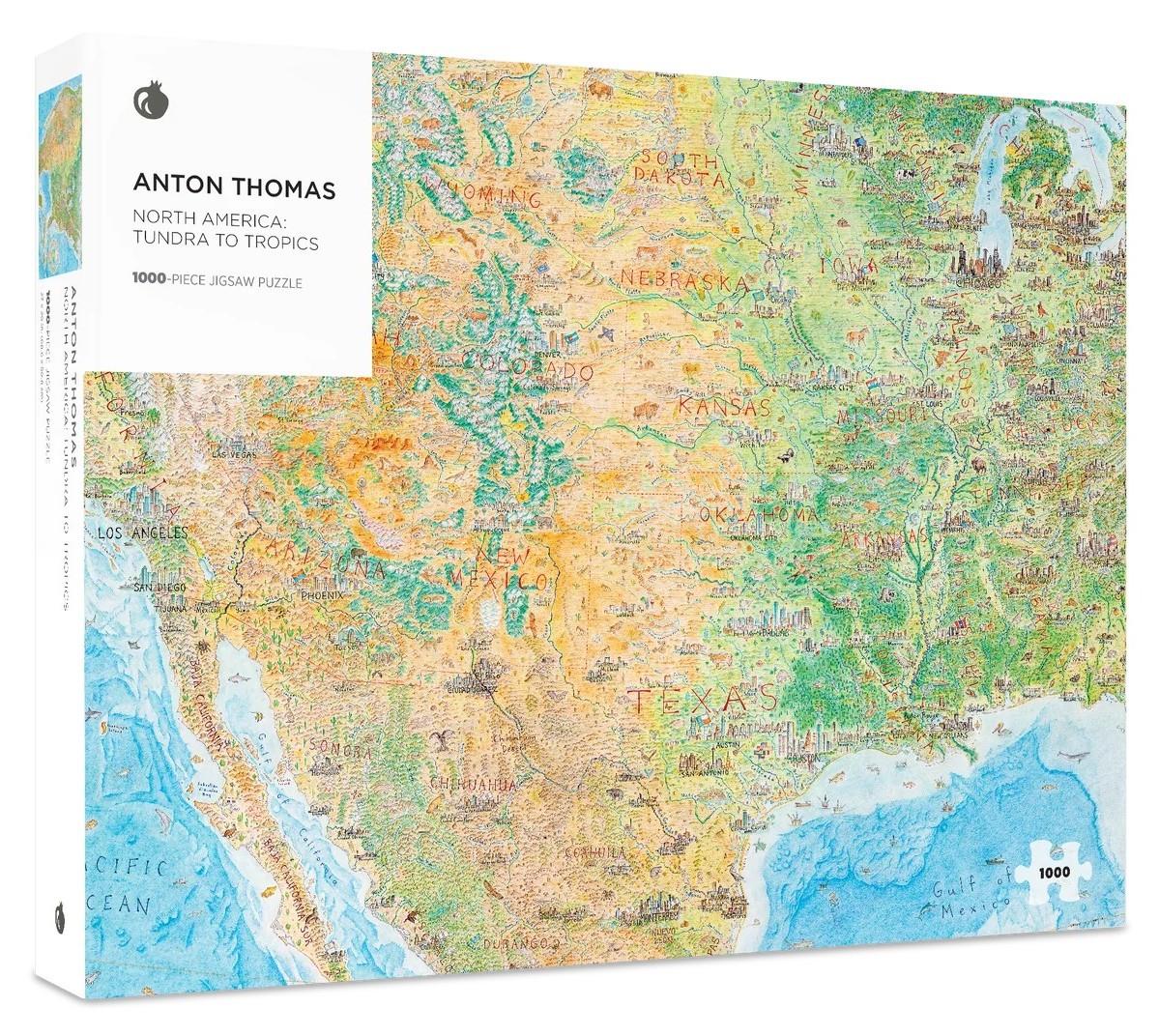 Pomegranate - Anton Thomas - North America Tundra to Tropics - 1000 Piece Jigsaw Puzzle