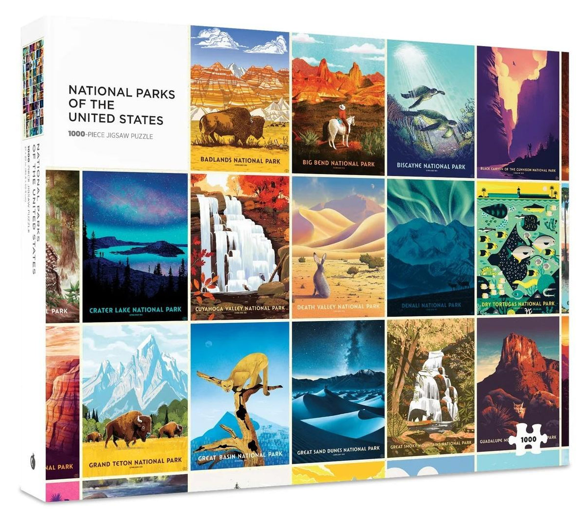 Pomegranate - National Parks - 1000 Piece Jigsaw Puzzle