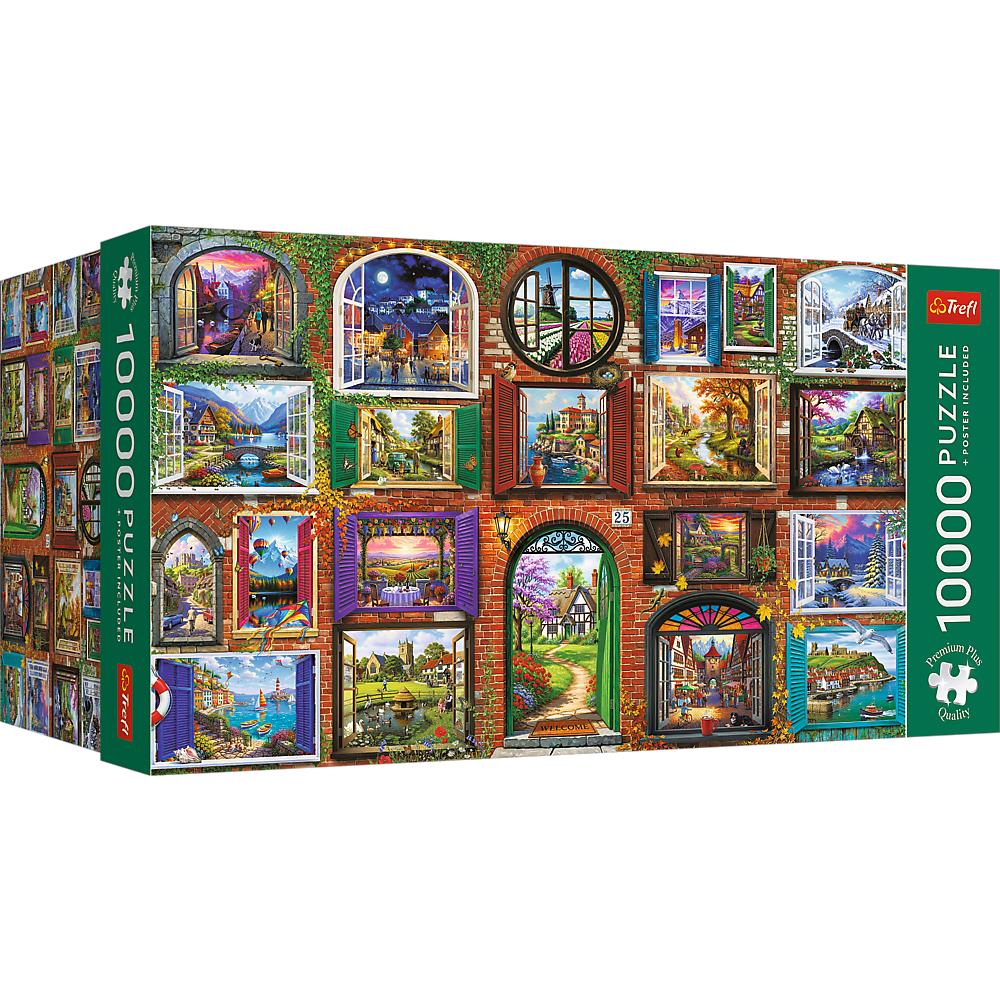Trefl - Windows of the Seasons - 10000 Piece Jigsaw Puzzle