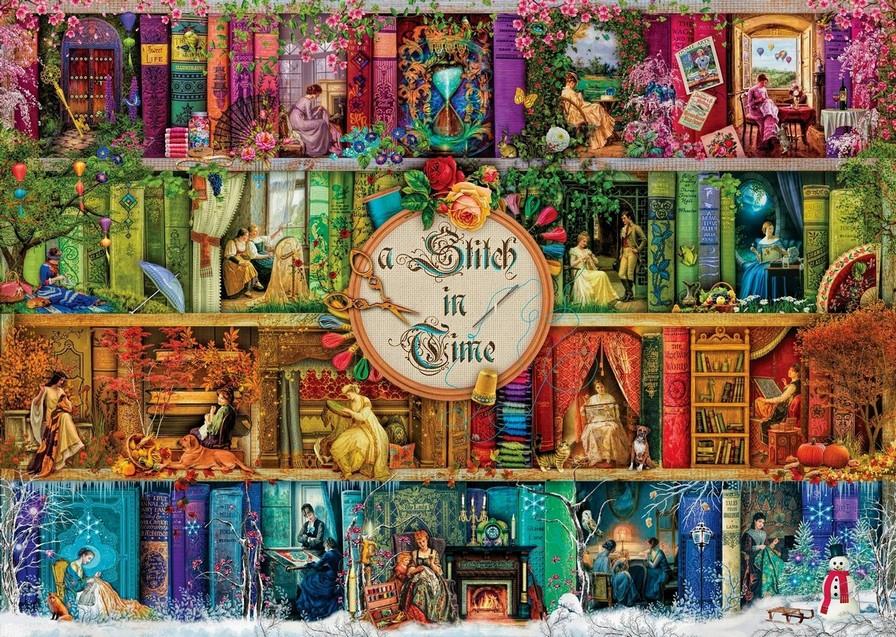 House of Puzzles - A Stitch In Time - 1000 Piece Jigsaw Puzzle