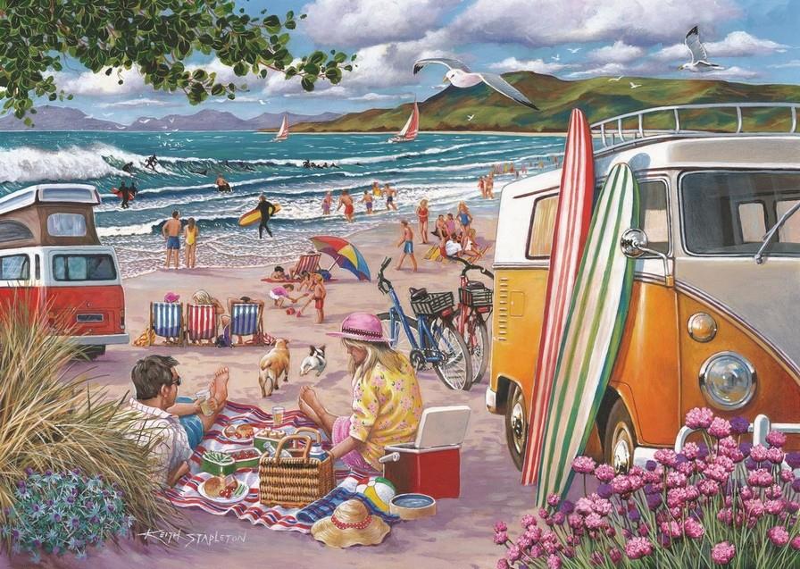 House of Puzzles - Wish you Were Here - 250XL Piece Jigsaw Puzzle