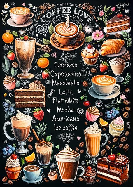 CherryPazzi - Coffee Time - 1000 Piece Jigsaw Puzzle