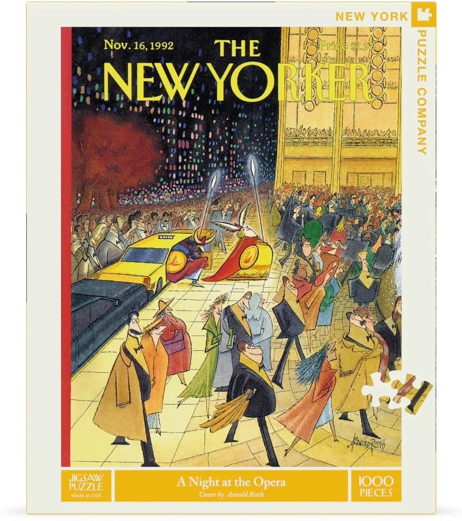 New York Puzzle Company - A Night at the Opera - 1000 Piece Jigsaw Puzzle