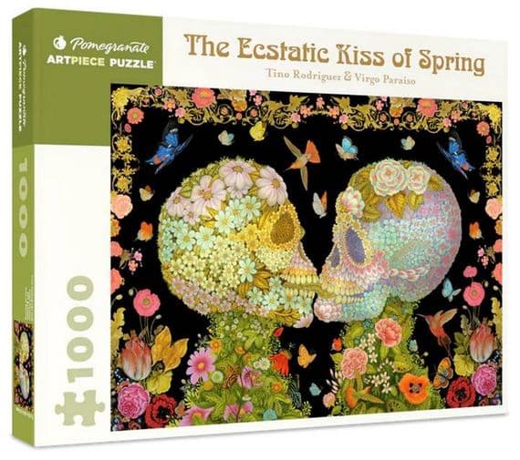 Pomegranate - Tino Rodriguez and Paraiso - The Ecstatic Kiss of Spring - 1000 Piece Jigsaw Puzzle