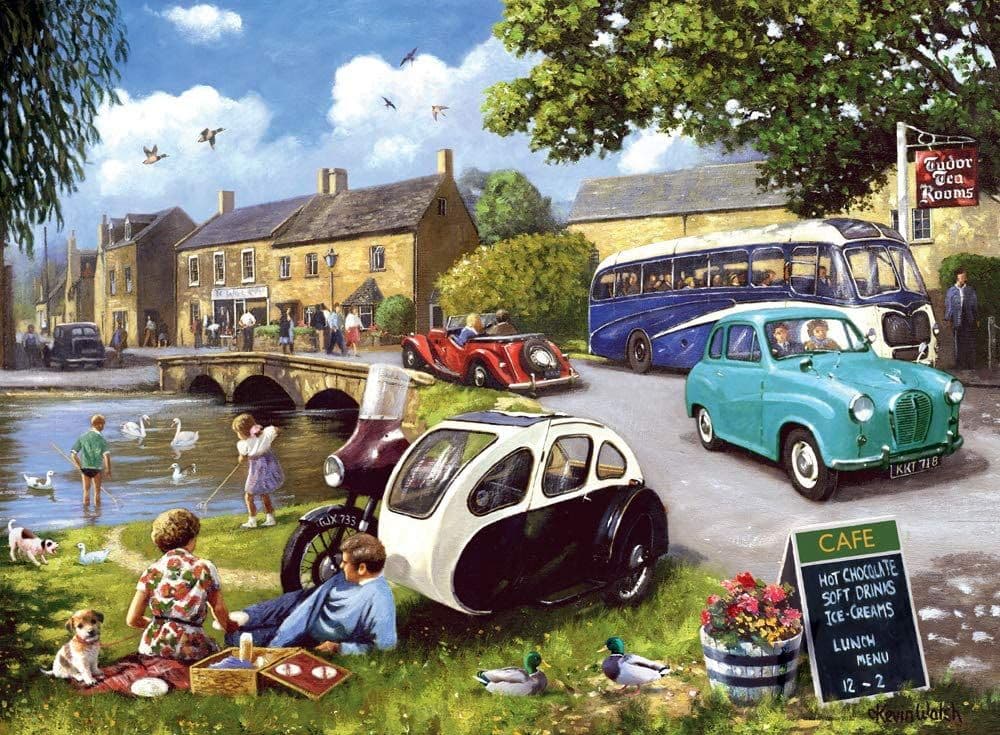 Ravensburger - Happy Days No 2 - Days Out 4 x 500 Piece Jigsaw Puzzle