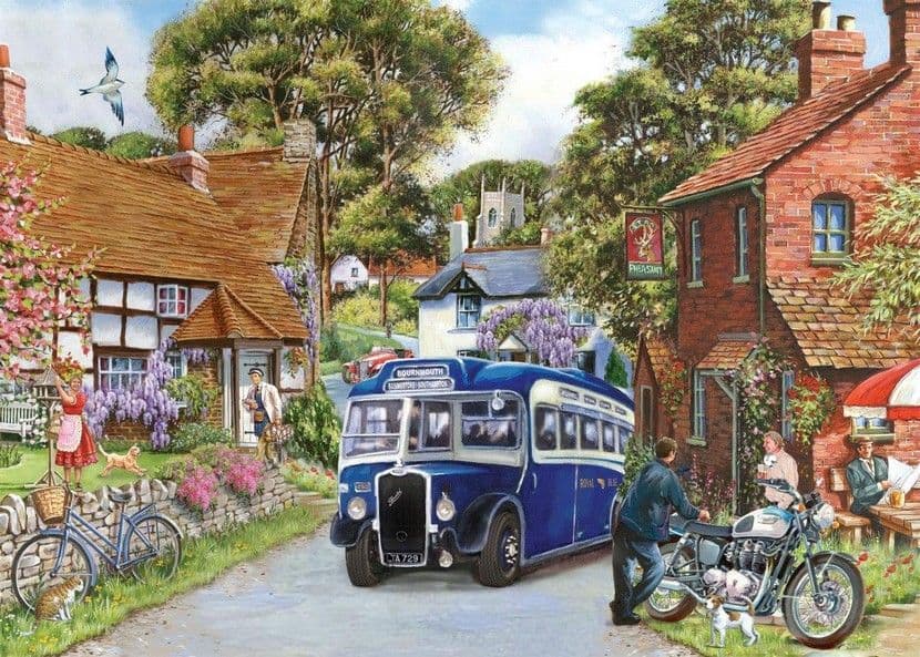 House of Puzzles - Tight Corner - 500 Piece Jigsaw Puzzle