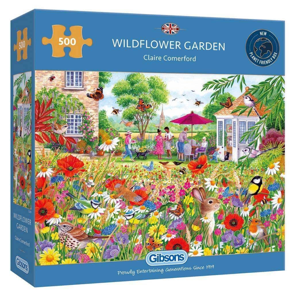 Gibsons - Wildflower Garden - 500 Piece Jigsaw Puzzle