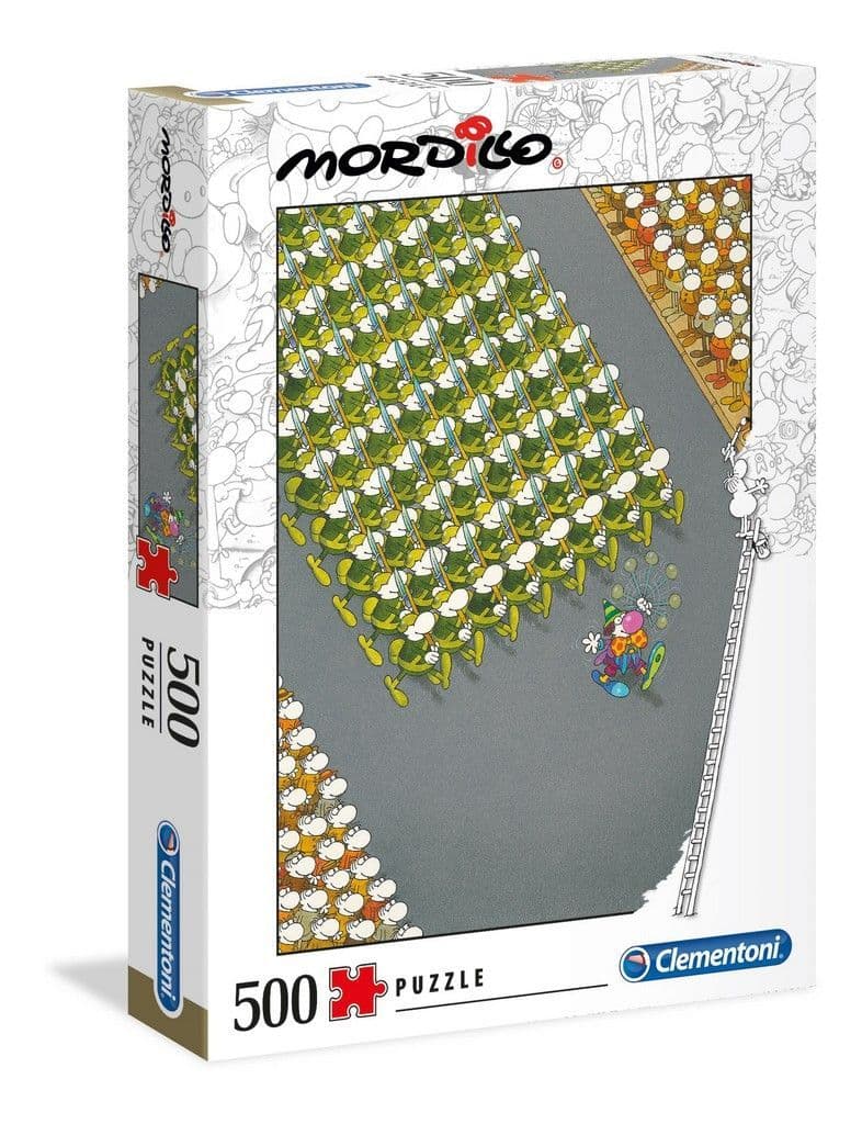 Clementoni - Mordillo - The March - 500 Piece Jigsaw Puzzle